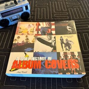 A Brief History of Album Covers Book - Collectible